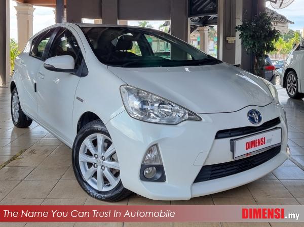 sell Toyota Prius c 2012 1.5 CC for RM 26880.00 -- dimensi.my