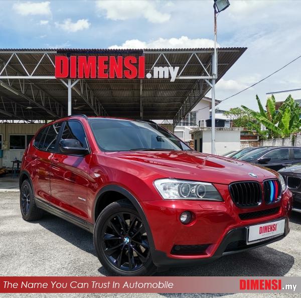 sell BMW X3 2013 2.0 CC for RM 75900.00 -- dimensi.my