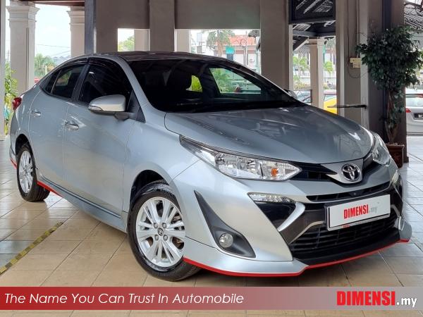 sell Toyota Vios 2019 1.5 CC for RM 65880.00 -- dimensi.my