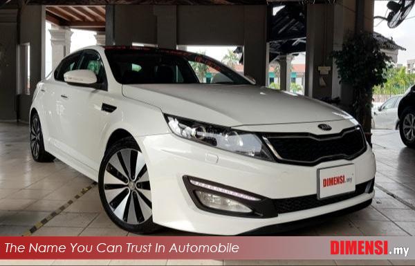 sell Kia Optima K5 2012 2.0 CC for RM 45890.00 -- dimensi.my