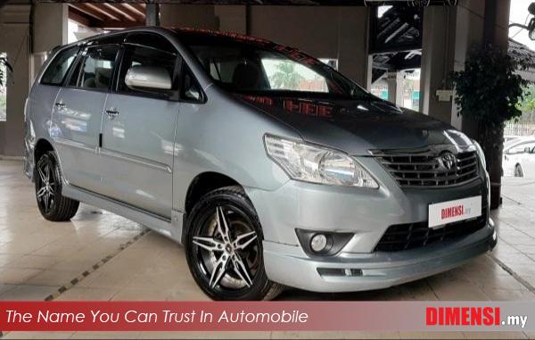 sell Toyota Innova 2014 2.0 CC for RM 48890.00 -- dimensi.my