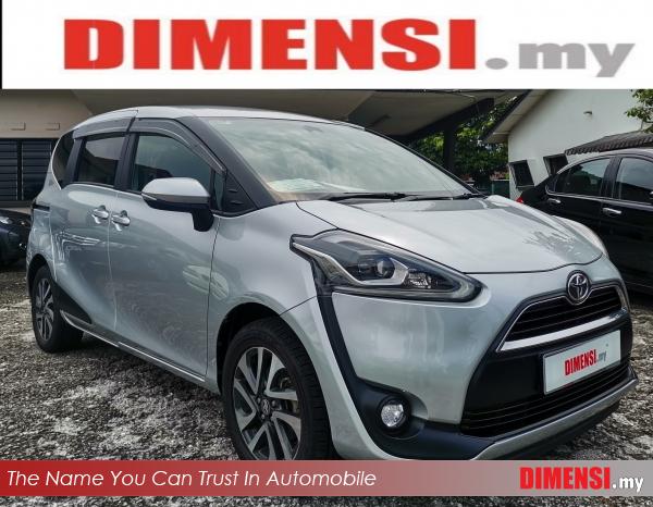 sell Toyota Sienta 2016 1.5 CC for RM 66900.00 -- dimensi.my