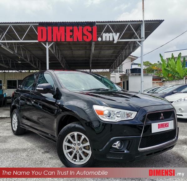 sell Mitsubishi ASX 2011 2.0 CC for RM 40900.00 -- dimensi.my