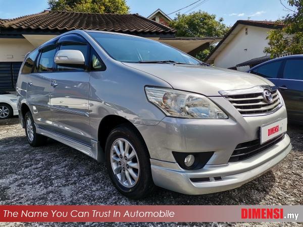 sell Toyota Innova 2013 2.0 CC for RM 47900.00 -- dimensi.my