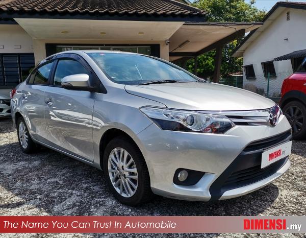 sell Toyota Vios 2015 1.5 CC for RM 51900.00 -- dimensi.my