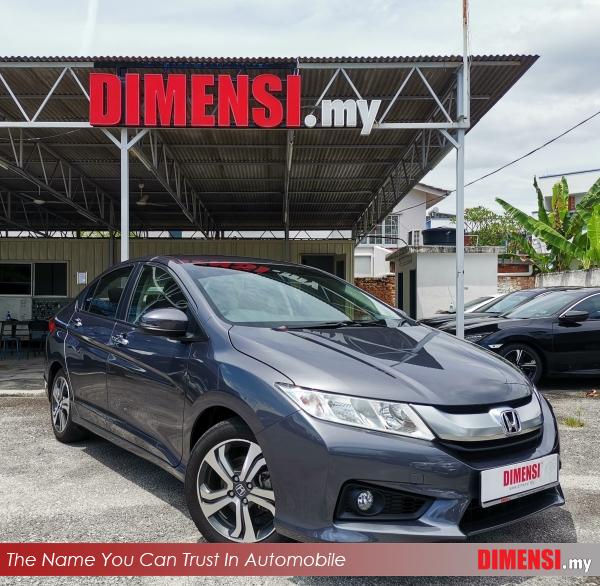 sell Honda City 2016 1.5 CC for RM 58900.00 -- dimensi.my