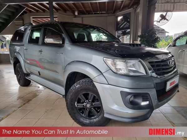 sell Toyota Hilux 2016 2.5 CC for RM 89890.00 -- dimensi.my