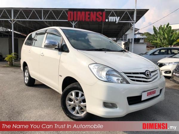 sell Toyota Innova 2010 2.0 CC for RM 36900.00 -- dimensi.my