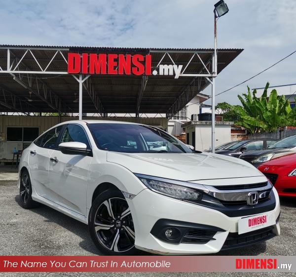 sell Honda Civic 2016 1.5 CC for RM 97900.00 -- dimensi.my