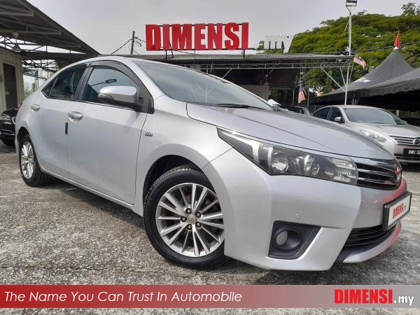 sell Toyota Altis 2014 1.8 CC for RM 61880.00 -- dimensi.my