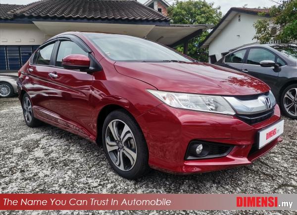 sell Honda City 2016 1.5 CC for RM 58900.00 -- dimensi.my