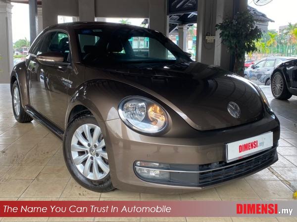 sell Volkswagen Beetle 2012 1.2 CC for RM 65890.00 -- dimensi.my