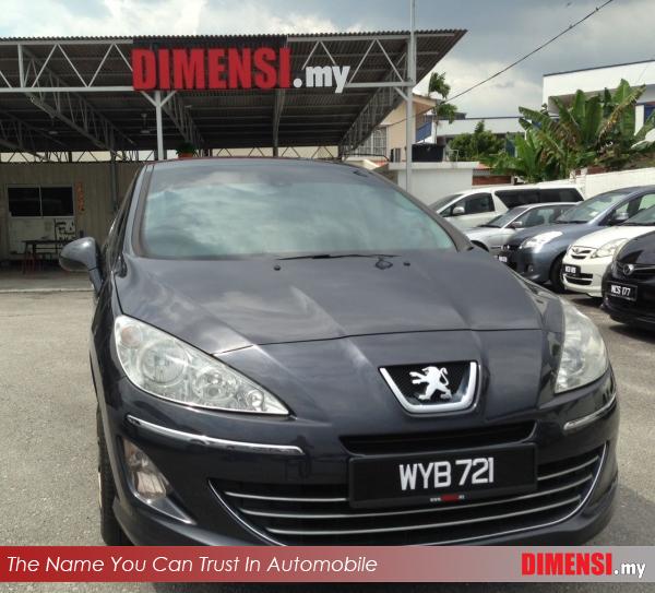 sell Peugeot 408 2013 1600 CC for RM 39900.00 -- dimensi.my