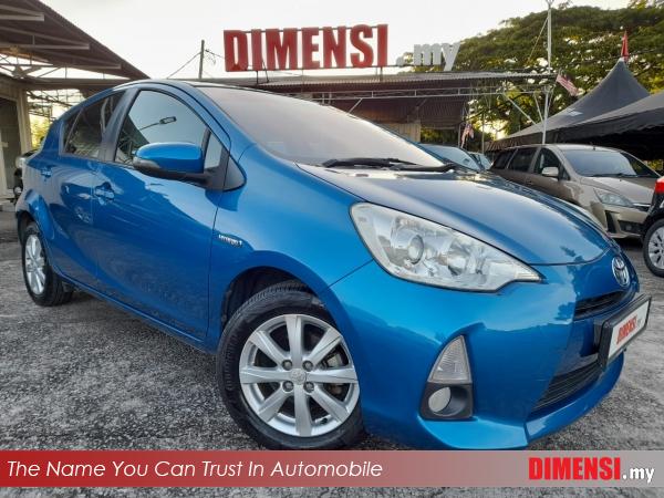sell Toyota Prius c 2013 1.5 CC for RM 27880.00 -- dimensi.my