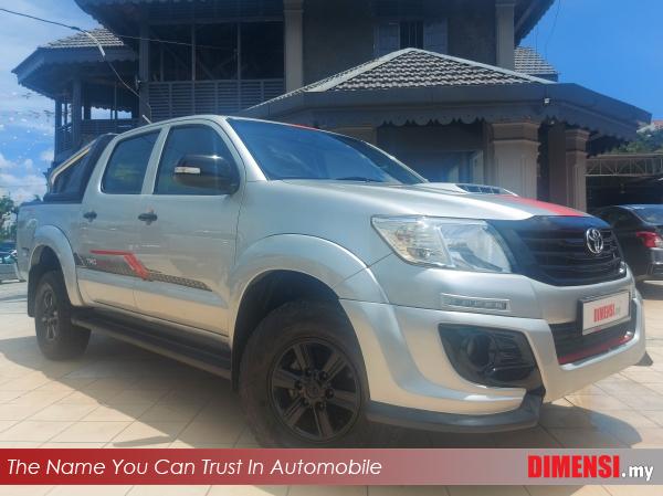sell Toyota Hilux 2015 2.5 CC for RM 85890.00 -- dimensi.my