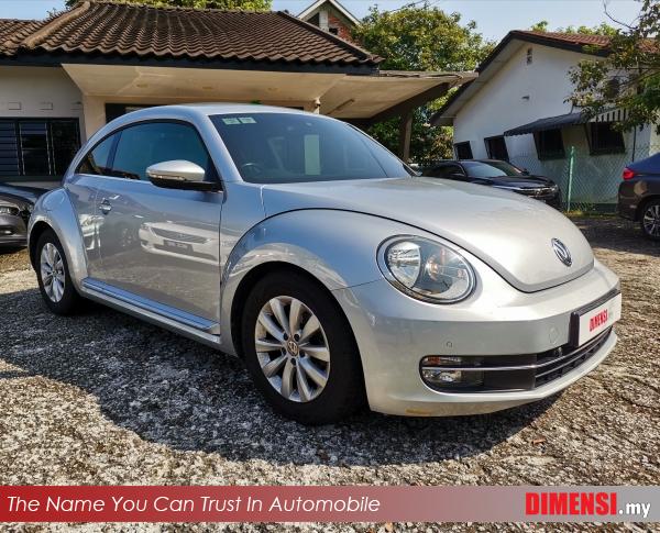 sell Volkswagen Beetle 2013 1.2 CC for RM 69900.00 -- dimensi.my