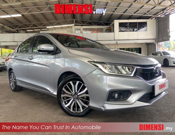 sell Honda City 2017 1.5 CC for RM 66980.00 -- dimensi.my