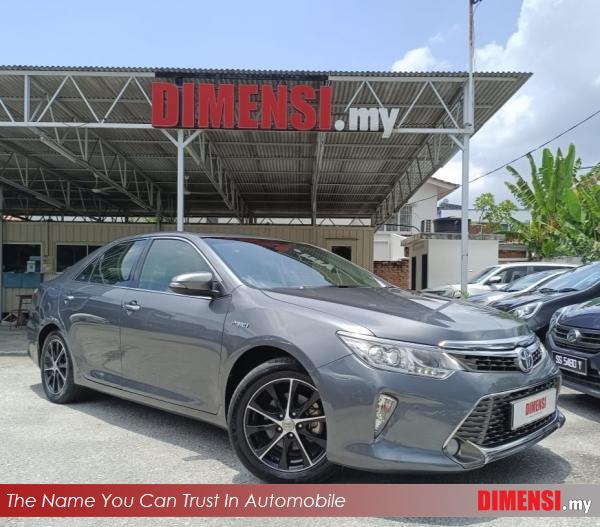 sell Toyota Camry 2015 2.5 CC for RM 82890.00 -- dimensi.my