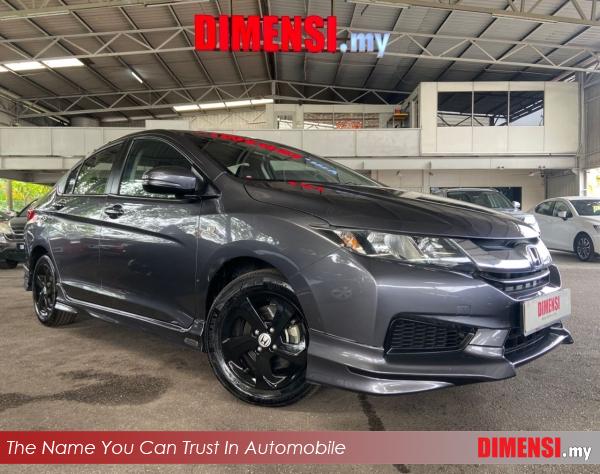 sell Honda City 2016 1.5 CC for RM 52980.00 -- dimensi.my