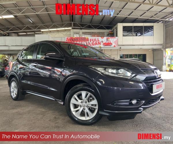 sell Honda HR-V 2016 1.8 CC for RM 72980.00 -- dimensi.my