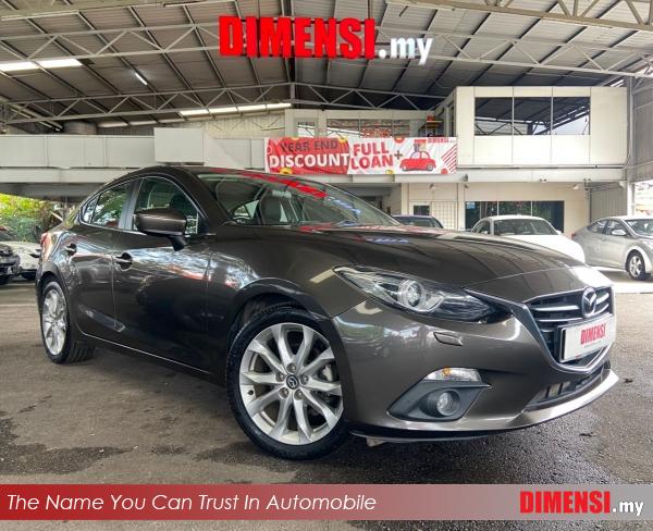 sell Mazda 3 2014 2.0 CC for RM 61980.00 -- dimensi.my