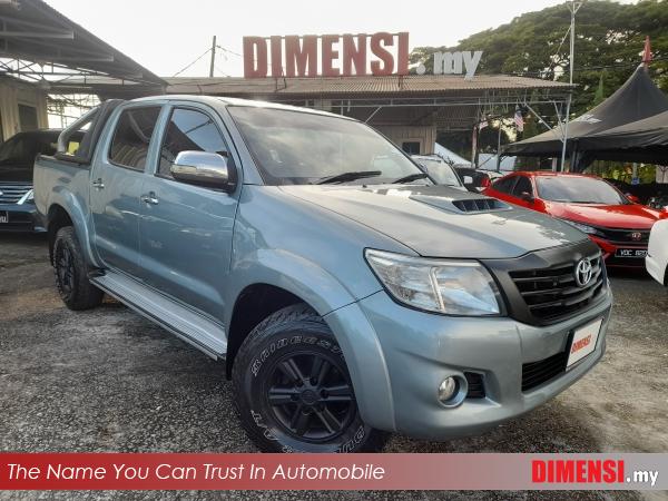 sell Toyota Hilux 2013 2.5 CC for RM 68980.00 -- dimensi.my