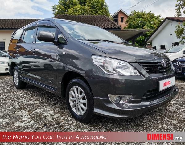 sell Toyota Innova 2015 2.0 CC for RM 58900.00 -- dimensi.my