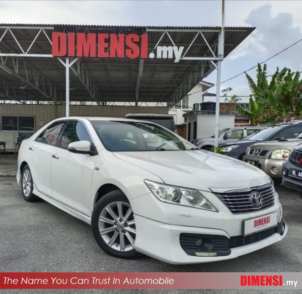 sell Toyota Camry 2013 2.5 CC for RM 71980.00 -- dimensi.my