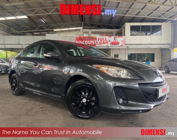 sell Mazda 3 2014 1.6 CC for RM 39980.00 -- dimensi.my