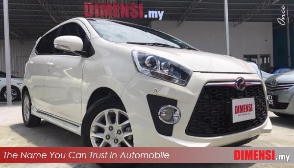 sell Perodua Axia 2015 1.0 CC for RM 31800.00 -- dimensi.my