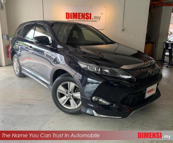 sell Toyota Harrier 2015 2.0 CC for RM 125980.00 -- dimensi.my