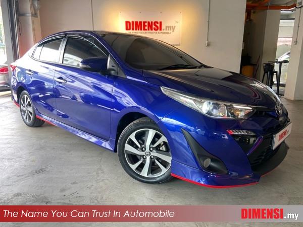 sell Toyota Vios 2019 1.5 CC for RM 69980.00 -- dimensi.my