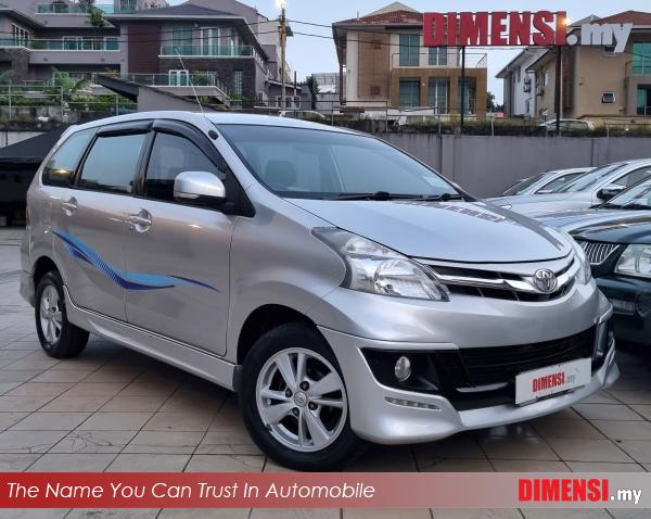 sell Toyota Avanza 2013 1.5 CC for RM 42980.00 -- dimensi.my