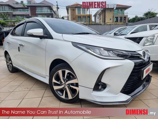 sell Toyota Vios 2021 1.5 CC for RM 79980.00 -- dimensi.my