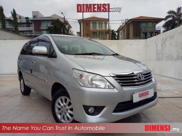 sell Toyota Innova 2012 2.0 CC for RM 67800.00 -- dimensi.my