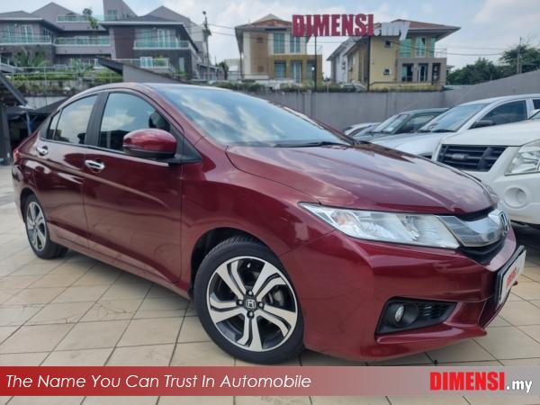 sell Honda City 2016 1.5 CC for RM 55980.00 -- dimensi.my