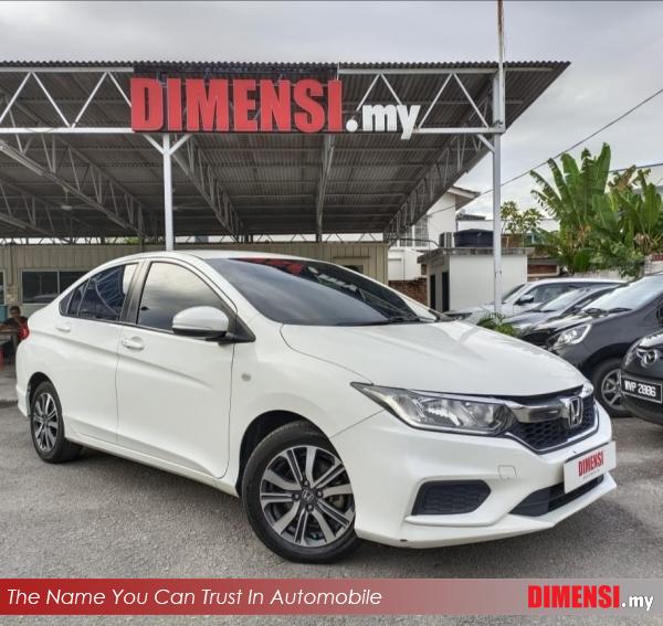 sell Honda City 2018 1.5 CC for RM 62980.00 -- dimensi.my