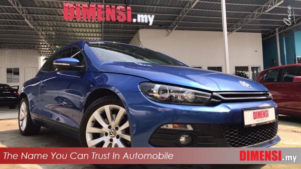 sell Volkswagen Scirocco 2010 1.4 CC for RM 69800.00 -- dimensi.my