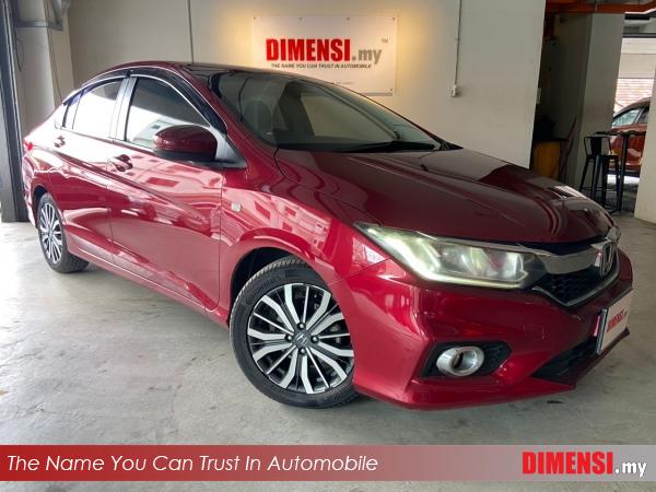 sell Honda City 2017 1.5 CC for RM 53980.00 -- dimensi.my