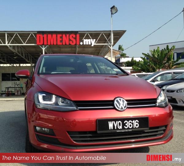 sell Volkswagen Golf 2013 1.4 CC for RM 69900.00 -- dimensi.my