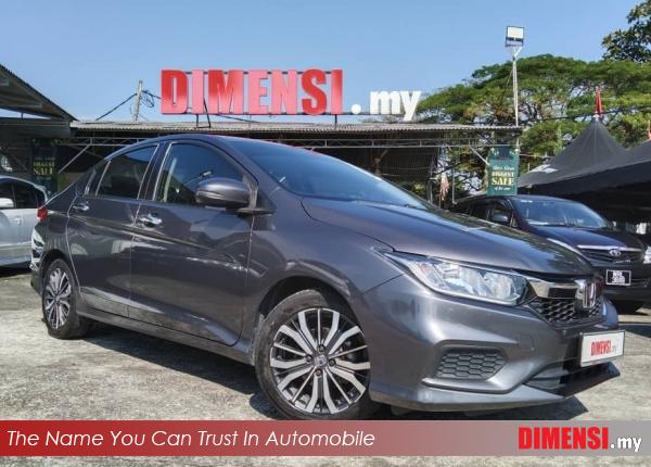 sell Honda City 2018 1.5 CC for RM 61980.00 -- dimensi.my