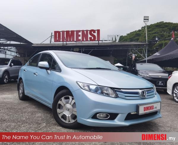 sell Honda Civic 2012 1.5 CC for RM 33980.00 -- dimensi.my