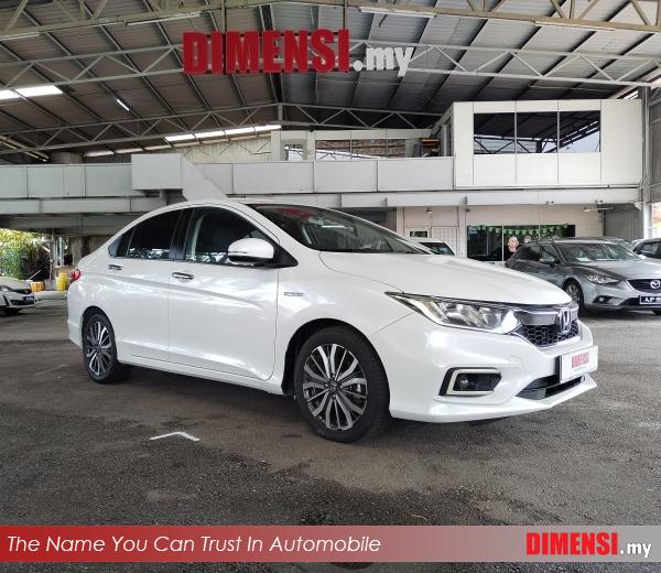 sell Honda City 2018 1.5 CC for RM 59980.00 -- dimensi.my