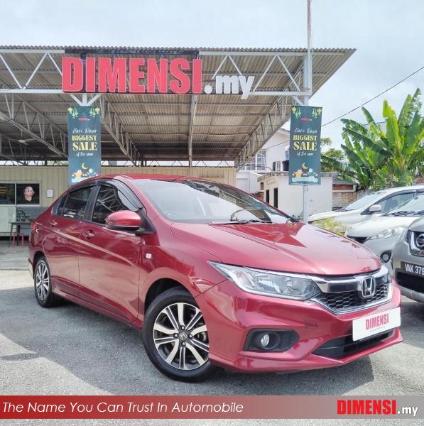 sell Honda City 2019 1.5 CC for RM 63980.00 -- dimensi.my