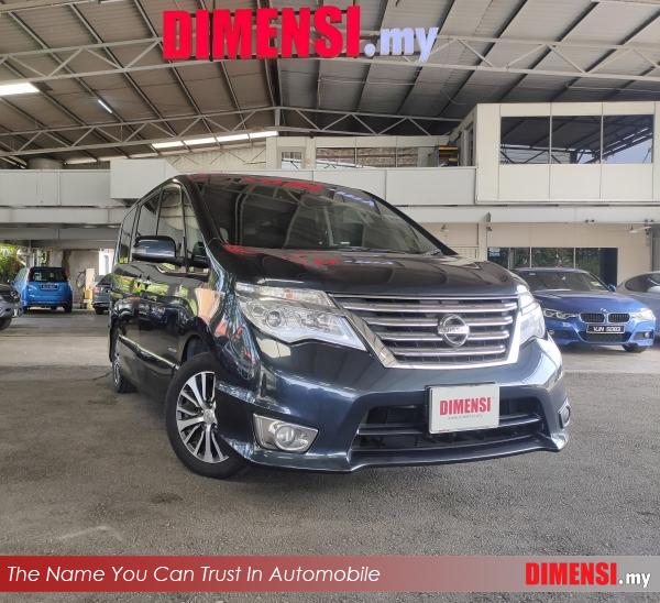 sell Nissan Serena 2014 2.0 CC for RM 63980.00 -- dimensi.my