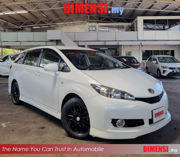 sell Toyota Wish 2011 1.8 CC for RM 57980.00 -- dimensi.my