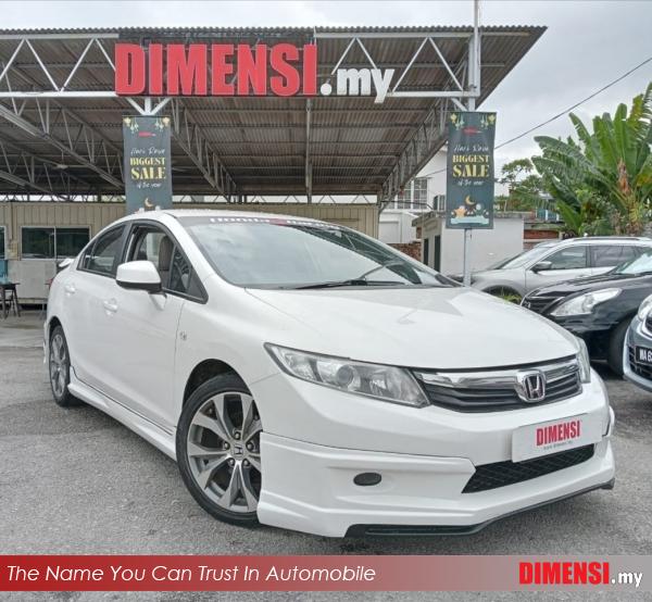 sell Honda Civic 2013 1.8 CC for RM 46980.00 -- dimensi.my