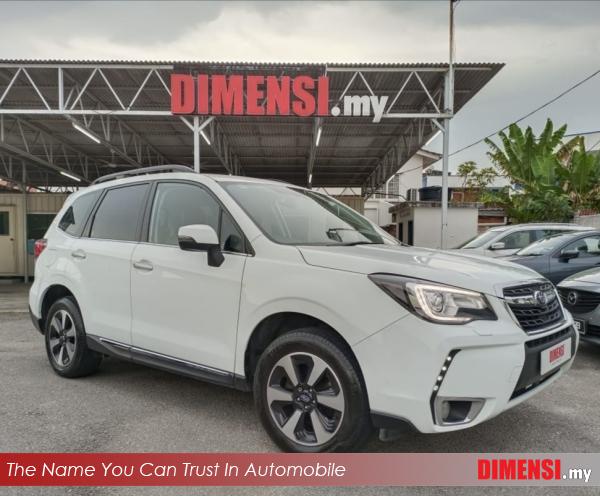 sell Subaru Forester 2017 2.0  CC for RM 75980.00 -- dimensi.my