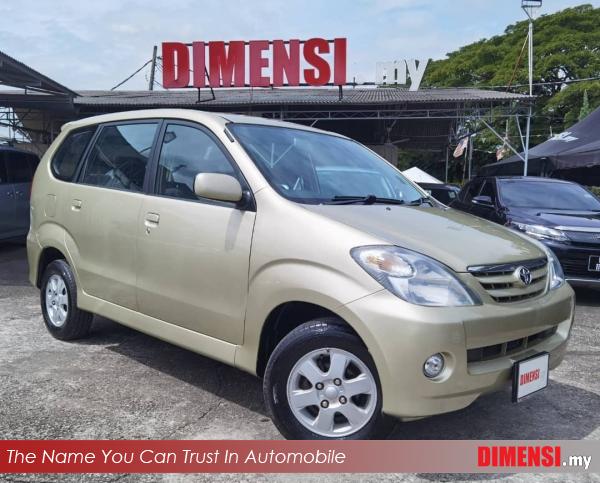 sell Toyota Avanza 2005 1.3 CC for RM 17980.00 -- dimensi.my