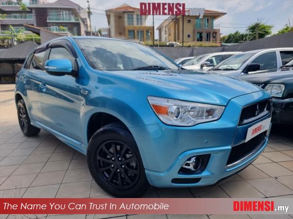 sell Mitsubishi ASX 2011 2.0 CC for RM 38980.00 -- dimensi.my